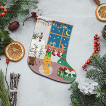 Zuhause für die Feiertage-Illustration