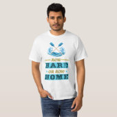 Zuhause für die Rotation auf Festplatte oder Zeile T-Shirt (Vorne ganz)