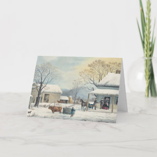 "Zuhause für Erntedank" Feiertagskarte