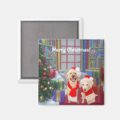 Zuhause für Feiertage Magnet (Vorderseite/Rückseite)