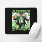 Zuhause für Shenanigans Trump St Patricks Day Mousepad (Mit Mouse)