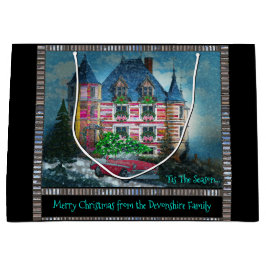 Zuhause für Weihnachten Große Geschenktüte