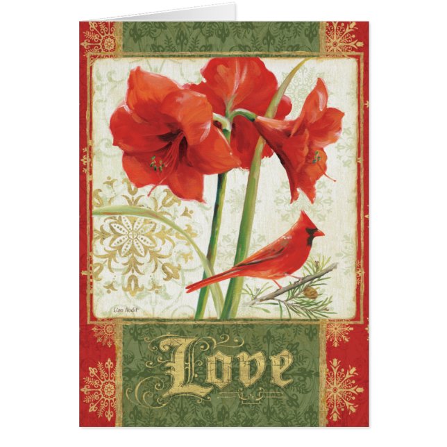 Zuhause für Weihnachtsamaryllis-Liebe (Vorne)