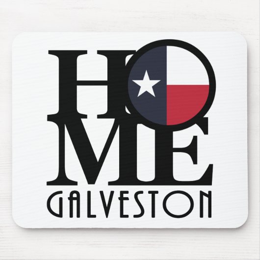 ZUHAUSE Galveston Mousepad (Vorne)