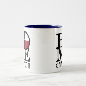 ZUHAUSE Galveston Texas 11oz Tasse (Mittel)