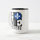 ZUHAUSE Gatineau 15oz Zweifarbige Tasse (Vorderseite Links)