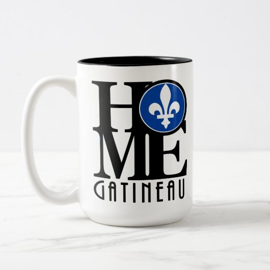 ZUHAUSE Gatineau 15oz Zweifarbige Tasse (Links)