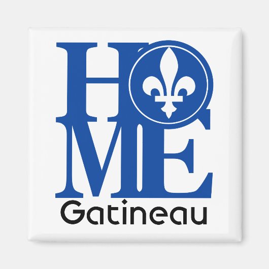 ZUHAUSE Gatineau Magnet (Vorne)