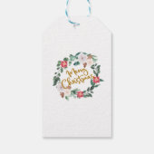 Zuhause gebackenes Weihnachtsgeschenk aus Ihrer Kü Geschenkanhänger (Rückseite)