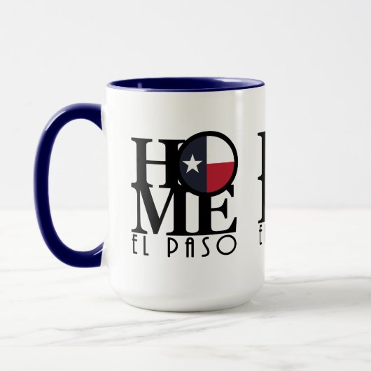 ZUHAUSE GEBORENE LIEBE El Paso Texas Tasse (Links)