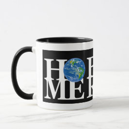 ZUHAUSE GEBORENE LIEBE Erde 11oz Tasse