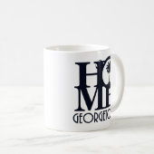 ZUHAUSE Georgetown SC 11oz Kaffeetasse (VorderseiteRechts)