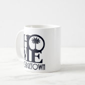 ZUHAUSE Georgetown SC 11oz Kaffeetasse (Vorderseite Links)
