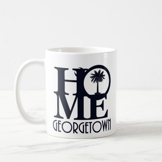 ZUHAUSE Georgetown SC 11oz Kaffeetasse (Links)