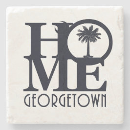 ZUHAUSE GeorgetownSC Steinuntersetzer