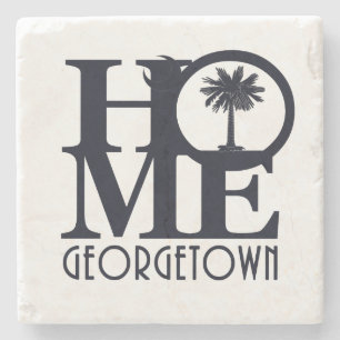 ZUHAUSE GeorgetownSC Steinuntersetzer