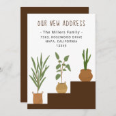 Zuhause gepotted Pflanze Neue Ankündigung zur Adre (Vorne/Hinten)