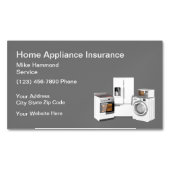 Zuhause-Geräteversicherung und -reparatur Magnetische Visitenkarte (Vorderseite)
