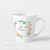 Zuhause-Geschenke für Lehrer - Rosa Tasse für Blum (Rechts)