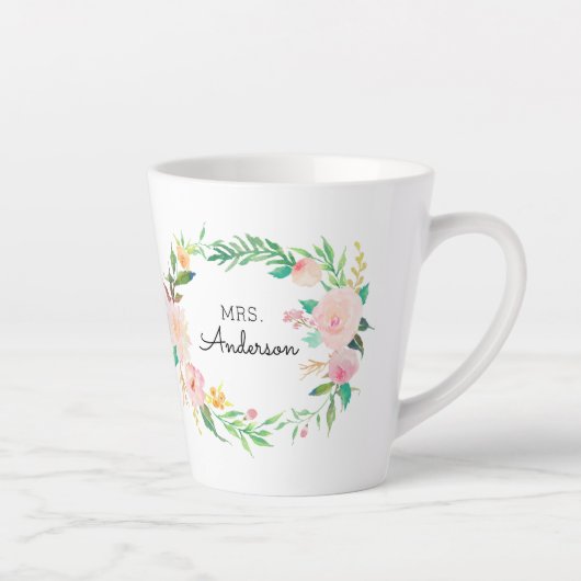 Zuhause-Geschenke für Lehrer - Rosa Tasse für Blum (Rechts)