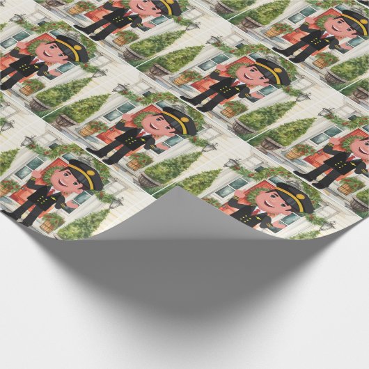 Zuhause Geschenkpapier (Ecke)