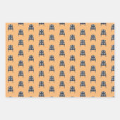 ZUHAUSE GESCHENKPAPIER SET (Vorderseite)