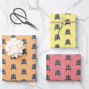 ZUHAUSE GESCHENKPAPIER SET