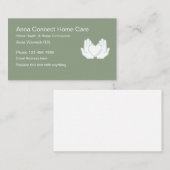 Zuhause-Gesundheits-registrierte Krankenschwester Visitenkarte (Vorne/Hinten)