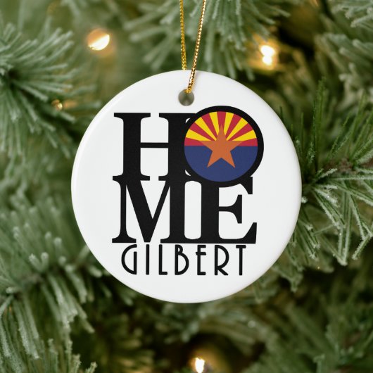 ZUHAUSE Gilbert Arizona Keramik Ornament (Baum)