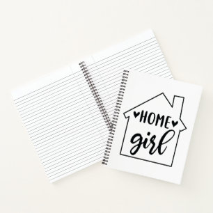 Zuhause Girl (Realtor) Notebook Notizblock