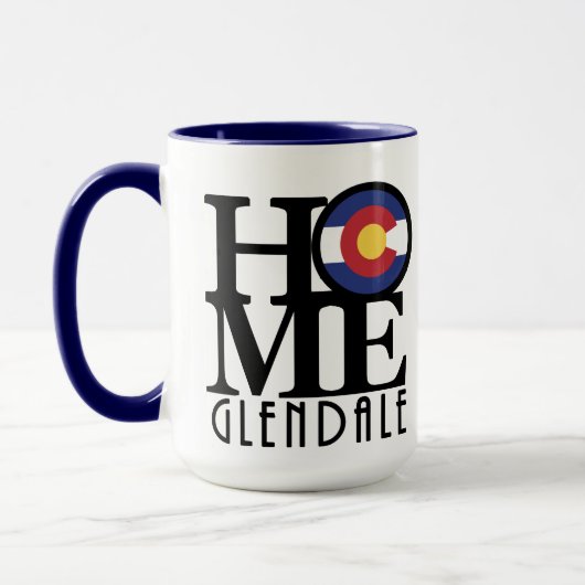 ZUHAUSE Glendale CO 15oz Tasse (Links)