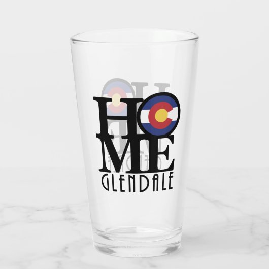 ZUHAUSE Glendale Colorado Glas (Rückseite)