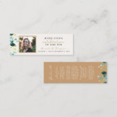 Zuhause Going Celebration of Life Funeral Lesezeic Mini Visitenkarte (Vorne/Hinten)