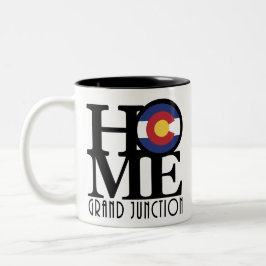 ZUHAUSE Grand Junction Colorado 11oz Zweifarbige Tasse