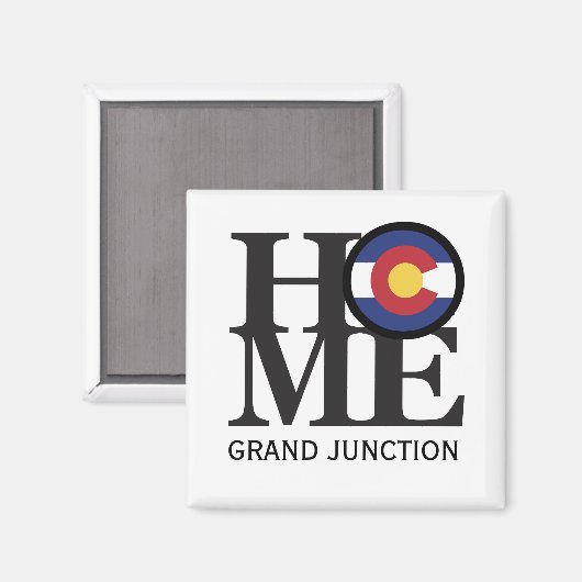ZUHAUSE Grand Junction Magnete Magnet (Vorderseite/Rückseite)
