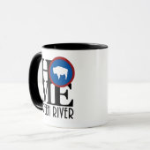 ZUHAUSE Green River 11oz Tasse (Vorderseite Links)