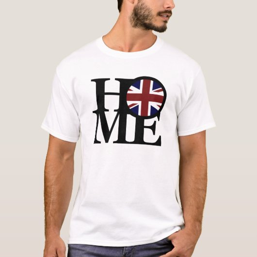 ZUHAUSE Großbritannien T-Shirt (Vorderseite)