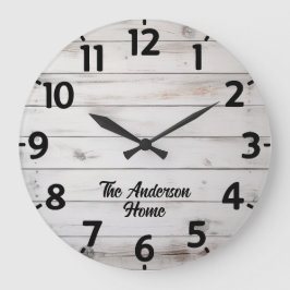 Zuhause Große Wanduhr