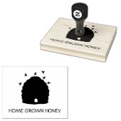 Zuhause Grown Honey | Honey Business Gummistempel (Stempel)