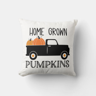Zuhause Grown Pumpkins Vintag Truck Kissen