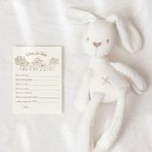 Zuhause Grown Süsse Baby Dusche Wünsche für Baby Begleitkarte