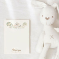 Zuhause Grown Süsse Kinderdusche Danke Karte