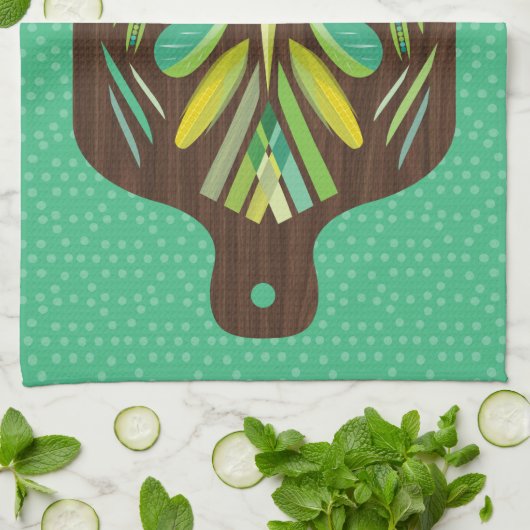 Zuhause Grown Teetuch Geschirrtuch (Gefaltet)