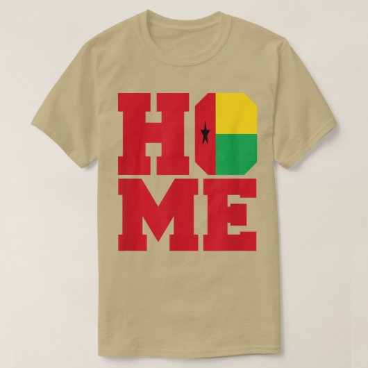 ZUHAUSE Guinea-Bissau T-Shirt (Design vorne)