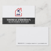 Zuhause Gym Treadmill Visitenkarte (Vorne/Hinten)