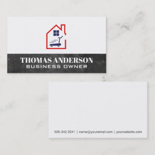 Zuhause Gym Treadmill Visitenkarte