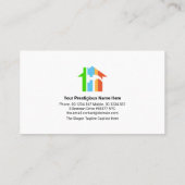 Zuhause Handyman Border General Contractor Visitenkarte (Rückseite)