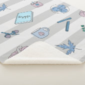 Zuhause Harmony Multicolored Small Sherpa Blanket Sherpadecke (3/4)