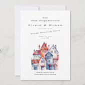 Zuhause - Haus-Erwärmung-Party Einladung (Vorderseite)