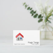 Zuhause/Haus/Tango Visitenkarte (Stehend Vorderseite)